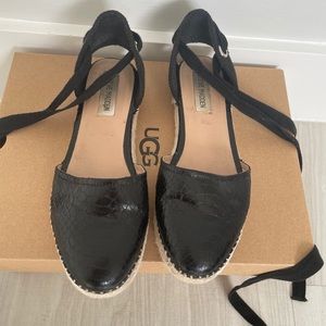 Steve Madden espadrilles wrap up ankle sandals